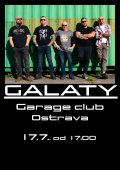 Letní koncert na zahrádce, hrají: GALATY