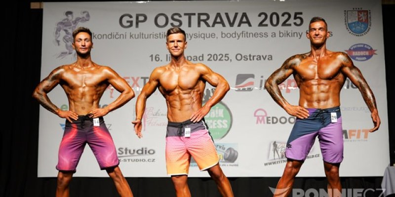 GP OSTRAVA - pohárová soutěž v kulturistice.