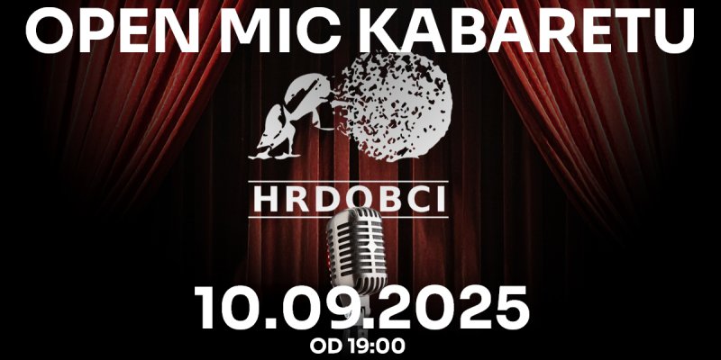 Open Mic Kabaretu Hrdobci