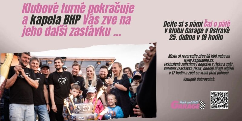 Čaj o páté a kapela BHP
