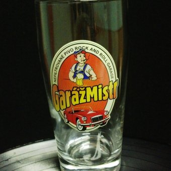 Sklenice "výška" 0,5l barevný potisk